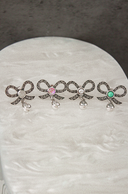 Stone Drop Bow Stud Earrings-Stud Earrings-Krush Kandy, Women's Online Fashion Boutique Located in Phoenix, Arizona (Scottsdale Area)