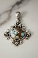 Mini Golden Hills Stone Pendant-Pendant Necklaces-Rae Collective, Women's Online Fashion Boutique Located in Phoenix, Arizona (Scottsdale Area)