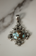 Mini Golden Hills Stone Pendant-Pendant Necklaces-Rae Collective, Women's Online Fashion Boutique Located in Phoenix, Arizona (Scottsdale Area)