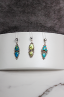 Two Stone Pendant-Chain Necklaces-Rae Collective, Women's Online Fashion Boutique Located in Phoenix, Arizona (Scottsdale Area)