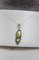 Two Stone Pendant-Chain Necklaces-Rae Collective, Women's Online Fashion Boutique Located in Phoenix, Arizona (Scottsdale Area)