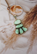 Paloma Stone Cluster Necklace-Chain Necklaces-Rae Collective, Women's Online Fashion Boutique Located in Phoenix, Arizona (Scottsdale Area)