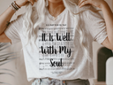 It Is Well with My Soul Hymn Graphic Tee-Graphic Tees-Krush Kandy, Women's Online Fashion Boutique Located in Phoenix, Arizona (Scottsdale Area)