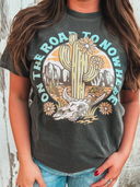 On the Road to Nowhere Graphic Tee-Graphic Tees-Krush Kandy, Women's Online Fashion Boutique Located in Phoenix, Arizona (Scottsdale Area)