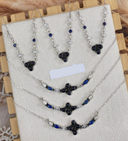 Midnight Dreams Cluster Necklaces-Necklaces-Rae Collective, Women's Online Fashion Boutique Located in Phoenix, Arizona (Scottsdale Area)