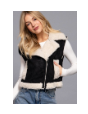 Midnight Rider Faux Suede Moto Vest-Jackets-Krush Kandy, Women's Online Fashion Boutique Located in Phoenix, Arizona (Scottsdale Area)