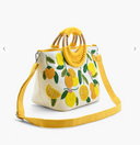 Golden Citrus Embroidered Tote-Purses & Bags-Rae Collective, Women's Online Fashion Boutique Located in Phoenix, Arizona (Scottsdale Area)