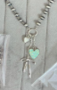 Desert Charmer Hearts & Bows Necklace-Necklaces-Krush Kandy, Women's Online Fashion Boutique Located in Phoenix, Arizona (Scottsdale Area)