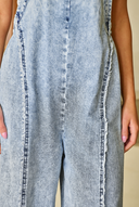 Blue Skies Frayed Denim Overalls-Denim-Rae Collective, Women's Online Fashion Boutique Located in Phoenix, Arizona (Scottsdale Area)