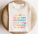 So, So Good Rainbow Tee-Graphic Tees-Krush Kandy, Women's Online Fashion Boutique Located in Phoenix, Arizona (Scottsdale Area)