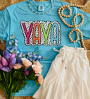 Yaya Graphic Tee-Graphic Tees-Krush Kandy, Women's Online Fashion Boutique Located in Phoenix, Arizona (Scottsdale Area)