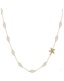 Pearl Star Dainty Necklace-Necklaces-Krush Kandy, Women's Online Fashion Boutique Located in Phoenix, Arizona (Scottsdale Area)