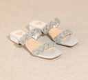 Sparkle & Shine Metallic Sandals-Sandals-Krush Kandy, Women's Online Fashion Boutique Located in Phoenix, Arizona (Scottsdale Area)