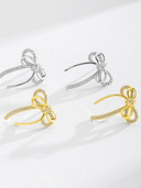 Bowknot Dainty Stud Earrings-Earrings-Krush Kandy, Women's Online Fashion Boutique Located in Phoenix, Arizona (Scottsdale Area)