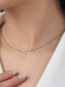 Sterling Silver Minimalist Chain Necklace-Chain Necklaces-Krush Kandy, Women's Online Fashion Boutique Located in Phoenix, Arizona (Scottsdale Area)