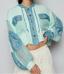 POL Woven Balloon Sleeve Jacket-Tops-Krush Kandy, Women's Online Fashion Boutique Located in Phoenix, Arizona (Scottsdale Area)