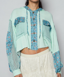 POL Woven Balloon Sleeve Jacket-Tops-Krush Kandy, Women's Online Fashion Boutique Located in Phoenix, Arizona (Scottsdale Area)