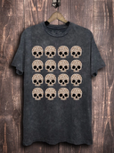 Leopard Skull Graphic Tee-Graphic Tees-Krush Kandy, Women's Online Fashion Boutique Located in Phoenix, Arizona (Scottsdale Area)