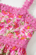 Floral Tie-Shoulder Maxi Dress-Dresses-Krush Kandy, Women's Online Fashion Boutique Located in Phoenix, Arizona (Scottsdale Area)