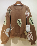Falling For You Leaf Sweater-Krush Kandy, Women's Online Fashion Boutique Located in Phoenix, Arizona (Scottsdale Area)