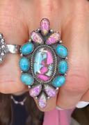 Stunning Krush Exclusive Pink Turquoise Rings MADE TO ORDER-Ring Sizers-Rae Collective, Women's Online Fashion Boutique Located in Phoenix, Arizona (Scottsdale Area)