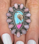 Stunning Krush Exclusive Pink Turquoise Rings MADE TO ORDER-Ring Sizers-Rae Collective, Women's Online Fashion Boutique Located in Phoenix, Arizona (Scottsdale Area)