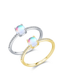 Opal Geometric Classic Band Ring-Ring-Krush Kandy, Women's Online Fashion Boutique Located in Phoenix, Arizona (Scottsdale Area)