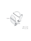 Silver Geometric Minimalist Band Ring-Ring-Krush Kandy, Women's Online Fashion Boutique Located in Phoenix, Arizona (Scottsdale Area)