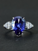 High Carbon Diamond Water Drop Luxury Ring-Ring-Krush Kandy, Women's Online Fashion Boutique Located in Phoenix, Arizona (Scottsdale Area)