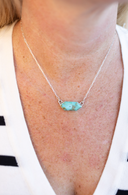 Lovely Turquoise Slabs-Necklaces-Rae Collective, Women's Online Fashion Boutique Located in Phoenix, Arizona (Scottsdale Area)