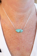 Lovely Turquoise Slabs-Necklaces-Rae Collective, Women's Online Fashion Boutique Located in Phoenix, Arizona (Scottsdale Area)