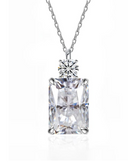 High Carbon Diamond Geometric Lux Necklace-Necklaces-Krush Kandy, Women's Online Fashion Boutique Located in Phoenix, Arizona (Scottsdale Area)