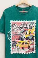 "Positano" Postcard Graphic Tee-Graphic Tees-Krush Kandy, Women's Online Fashion Boutique Located in Phoenix, Arizona (Scottsdale Area)