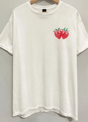 "Enjoy the Good Days" Strawberry Graphic Tee-Graphic Tees-Krush Kandy, Women's Online Fashion Boutique Located in Phoenix, Arizona (Scottsdale Area)