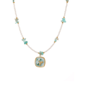 Pearl Geometric Beaded Necklace-Jewelry-Krush Kandy, Women's Online Fashion Boutique Located in Phoenix, Arizona (Scottsdale Area)