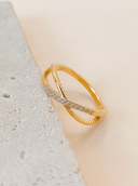 Cross Minimalist Stackable Ring-Jewelry-Krush Kandy, Women's Online Fashion Boutique Located in Phoenix, Arizona (Scottsdale Area)