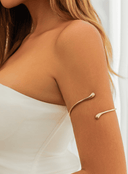 Large Zinc Alloy Cuff Bangle Arm Chain
