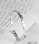 Sterling Silver Geometric Minimalist Cuff Bangle-Jewelry-Krush Kandy, Women's Online Fashion Boutique Located in Phoenix, Arizona (Scottsdale Area)