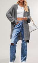 Everyday Canyon Knit Basic Long Cardigan-Cardigan-Krush Kandy, Women's Online Fashion Boutique Located in Phoenix, Arizona (Scottsdale Area)