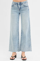 RISEN Kristyn Mid Rise Wide Jeans