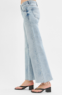 RISEN Kristyn Mid Rise Wide Jeans