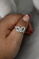 Gift Of You Bow Ring-Cluster Rings-Rae Collective, Women's Online Fashion Boutique Located in Phoenix, Arizona (Scottsdale Area)