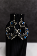 Starry Night Horseshoe Stone Earrings-Stud Earrings-Rae Collective, Women's Online Fashion Boutique Located in Phoenix, Arizona (Scottsdale Area)