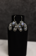New In Town Horseshoe Stone Earrings-Drop Earrings-Rae Collective, Women's Online Fashion Boutique Located in Phoenix, Arizona (Scottsdale Area)