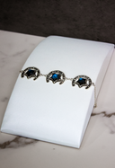 Triple Threat Horseshoe Bracelet-Chain Bracelets-Rae Collective, Women's Online Fashion Boutique Located in Phoenix, Arizona (Scottsdale Area)