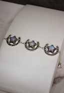 Triple Threat Horseshoe Bracelet-Chain Bracelets-Rae Collective, Women's Online Fashion Boutique Located in Phoenix, Arizona (Scottsdale Area)