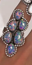 Kristyn's Cluster Crawler Stone Ring-Crawler Rings-Rae Collective, Women's Online Fashion Boutique Located in Phoenix, Arizona (Scottsdale Area)