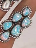 Kristyn's Cluster Crawler Stone Ring-Crawler Rings-Rae Collective, Women's Online Fashion Boutique Located in Phoenix, Arizona (Scottsdale Area)