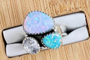 One Of A Kind Opal Rings-Rings-Rae Collective, Women's Online Fashion Boutique Located in Phoenix, Arizona (Scottsdale Area)