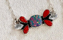 Multi Opal Stone Necklaces-Chain Necklaces-Rae Collective, Women's Online Fashion Boutique Located in Phoenix, Arizona (Scottsdale Area)